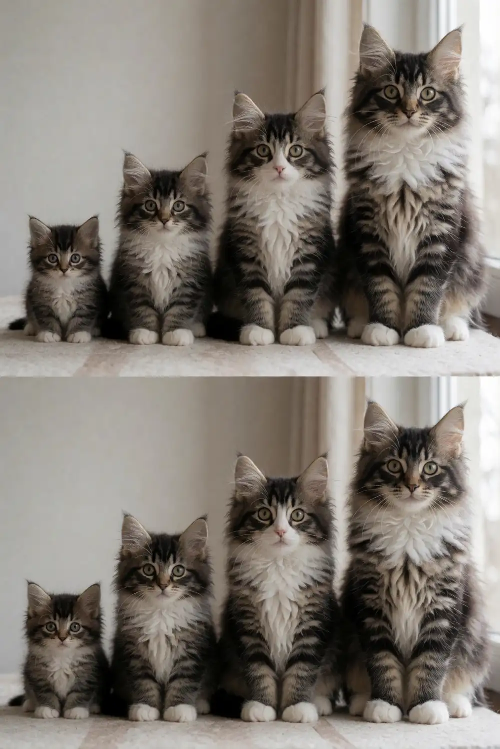 American Longhair Kitten Growth Stages: Month-by-Month Guide
