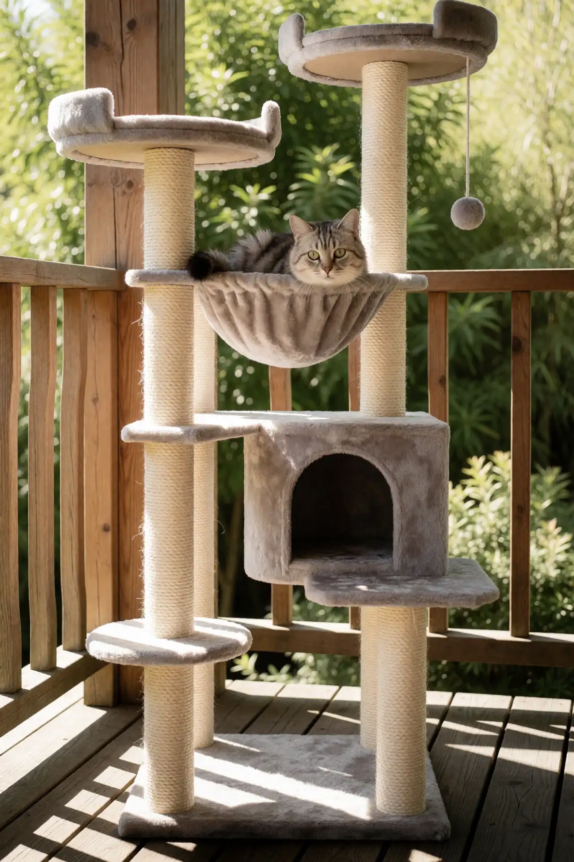 Best Cat Trees & Furniture for American Wirehairs (Sized for Their Weight)