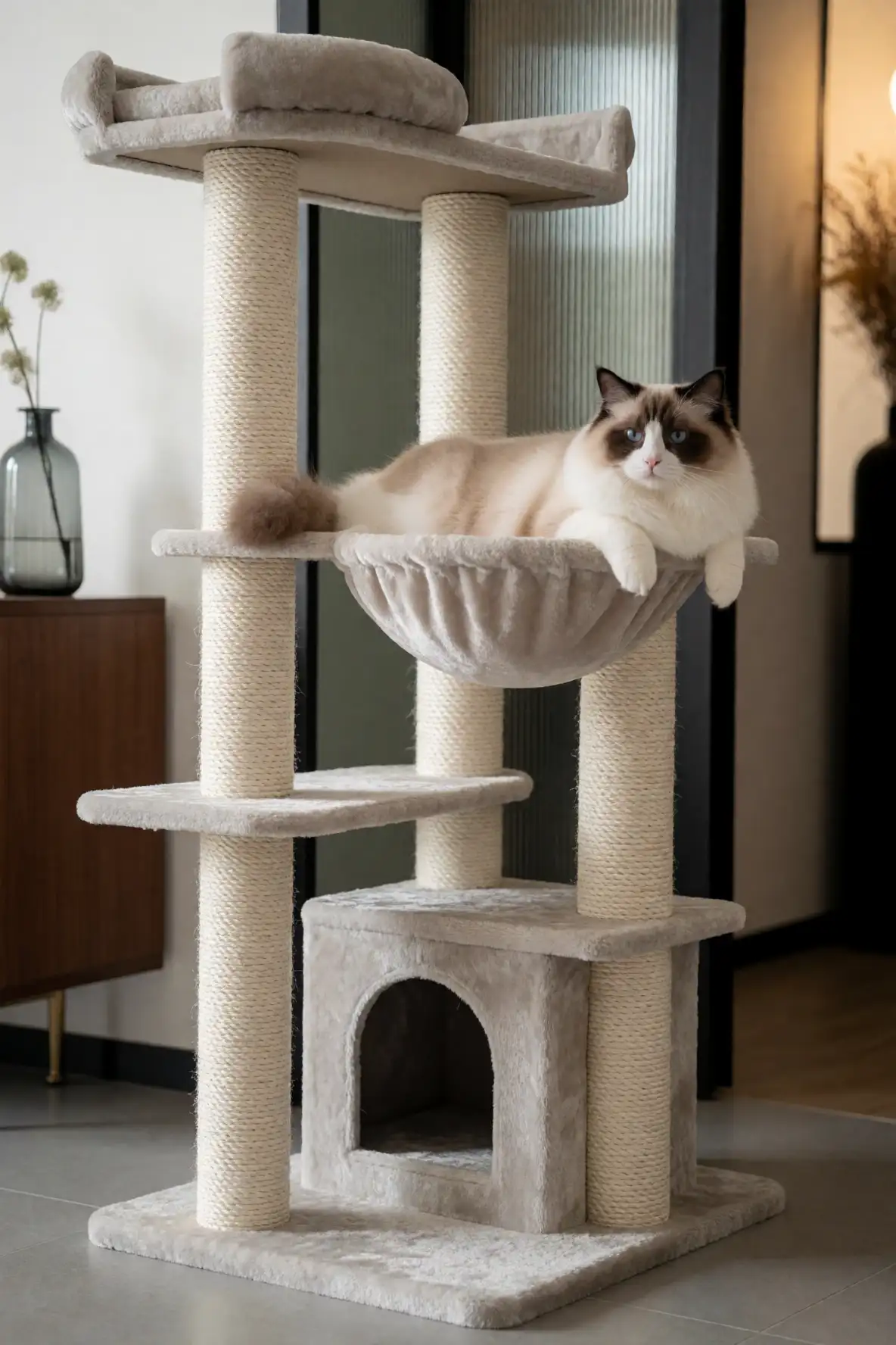 Best Cat Trees & Furniture for Ragdolls (Sized for Their Weight)