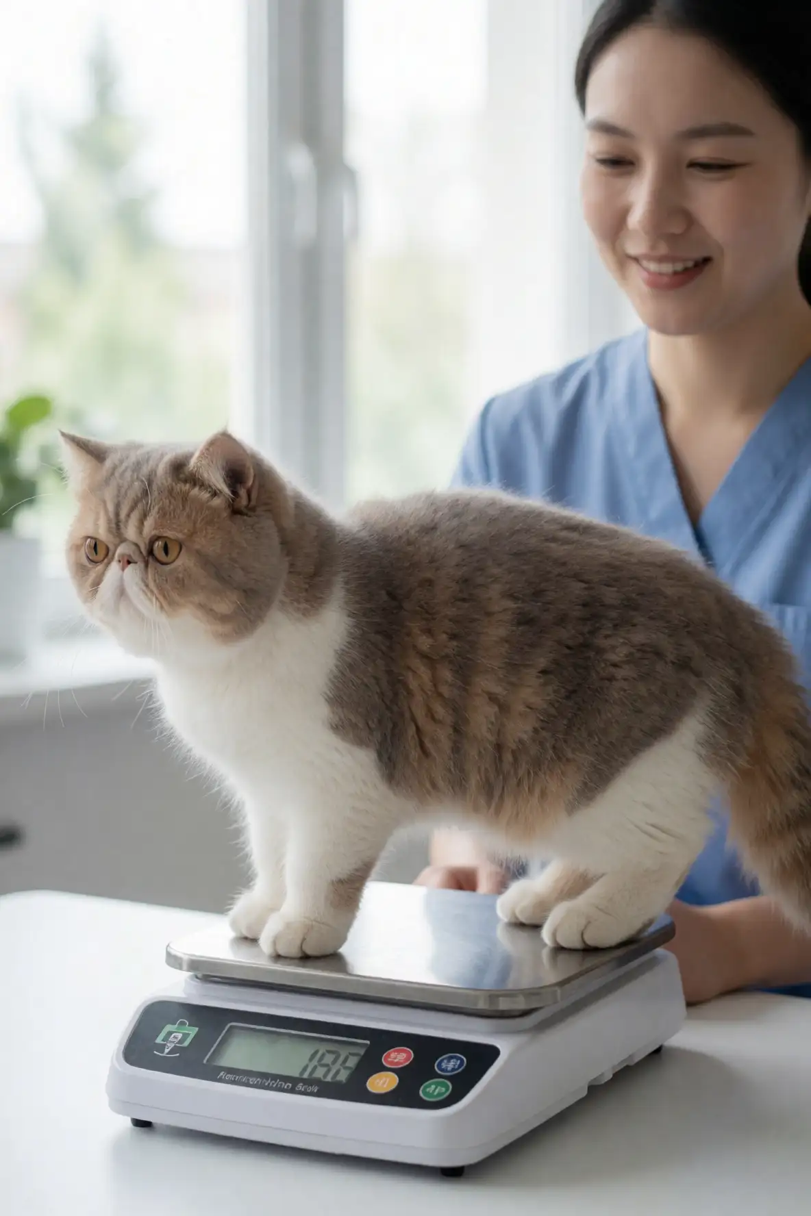 Exotic Shorthair Healthy Weight Guide: Is Your Cat Over or Underweight?