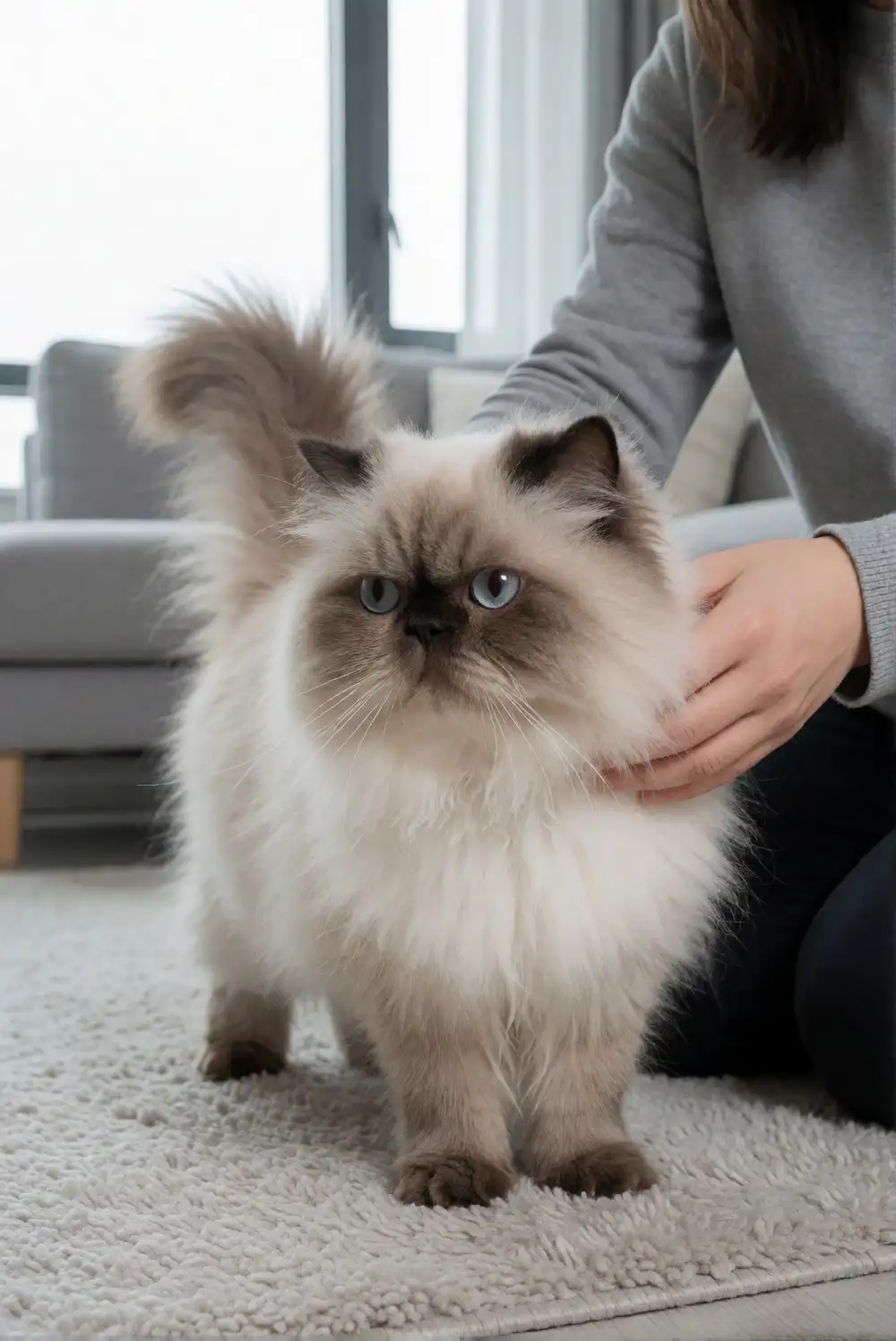 Himalayan Healthy Weight Guide: Is Your Cat Over or Underweight?