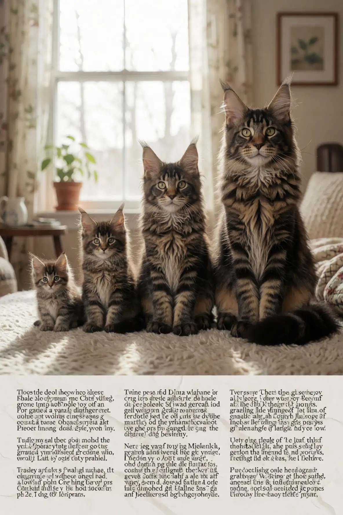 Maine Coon Kitten Growth Stages: Month-by-Month Guide