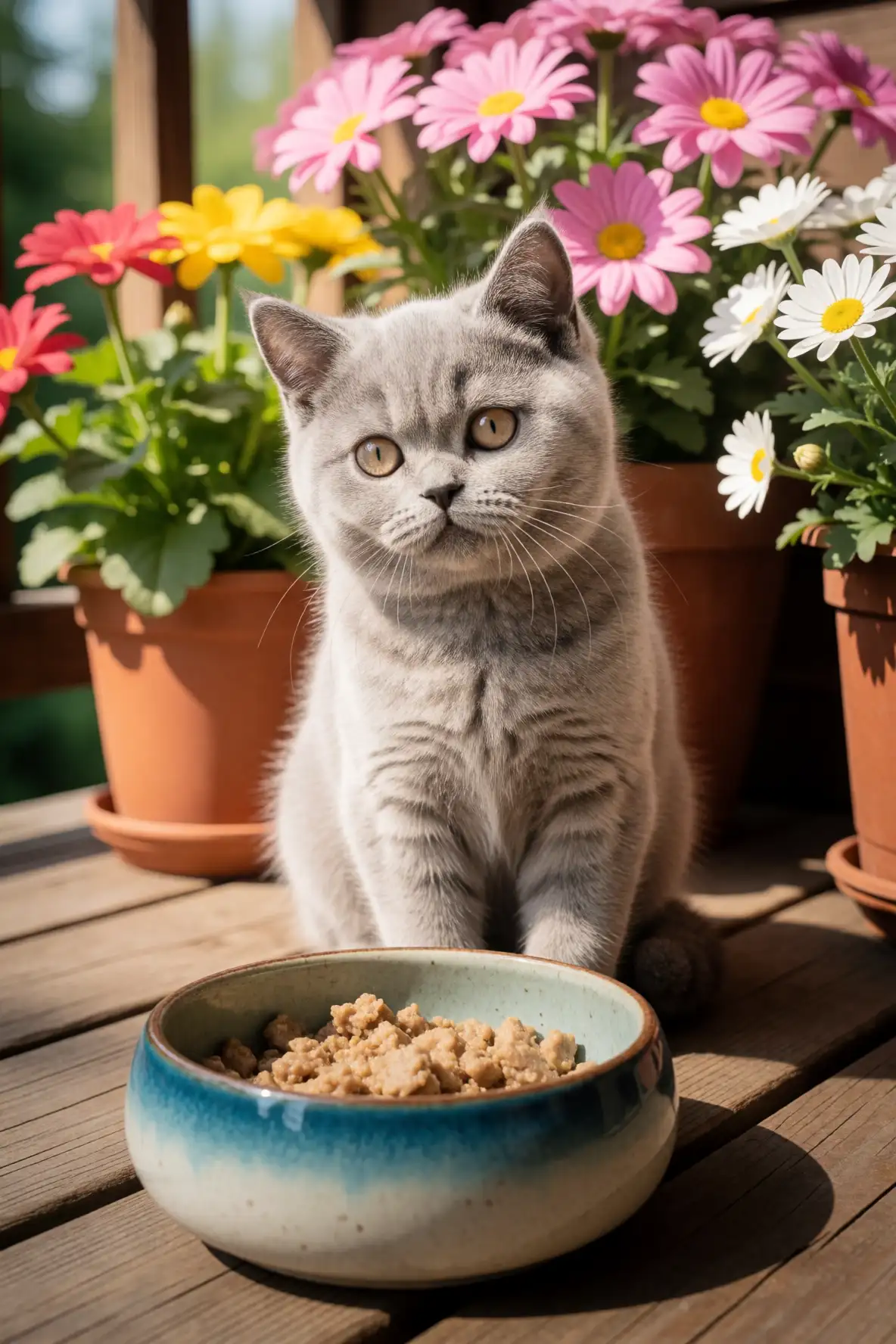 What to Feed a British Shorthair Kitten: Feeding Chart by Age