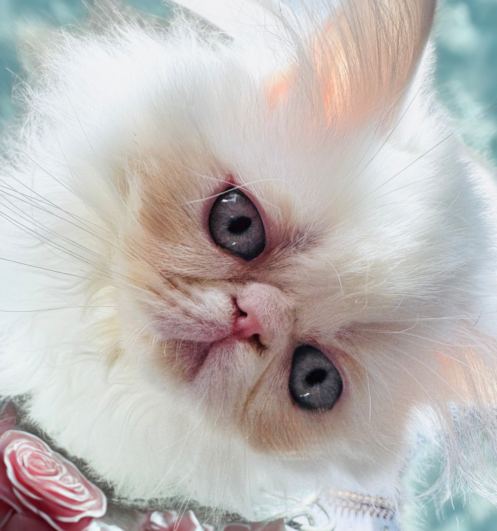 CO1 Prince Caspian White PERSIAN BLUE EYES photo 4