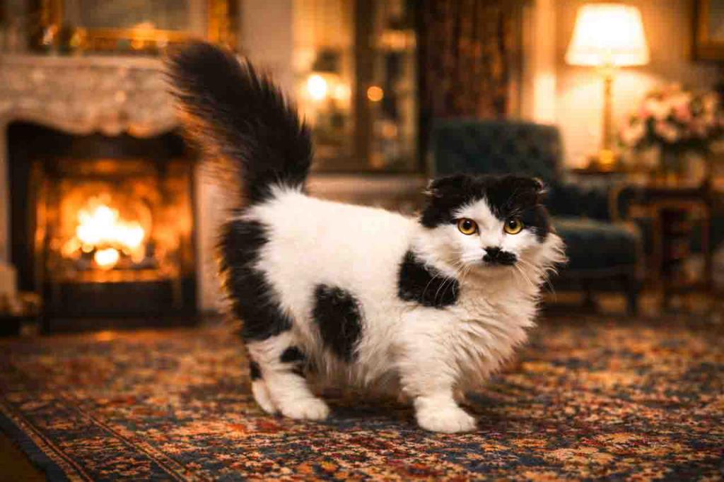 Chaplin Short Legs Munchkin Kilt Scottish Fold photo 8