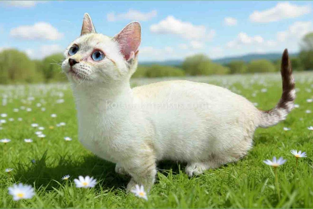 Ruffles Blue Eyed Munchkin Genetta Short Legs photo 10
