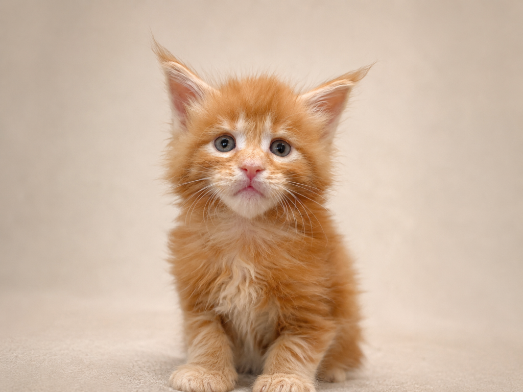 Meet Sunny Classic European Type Maine Coon Boy photo 4
