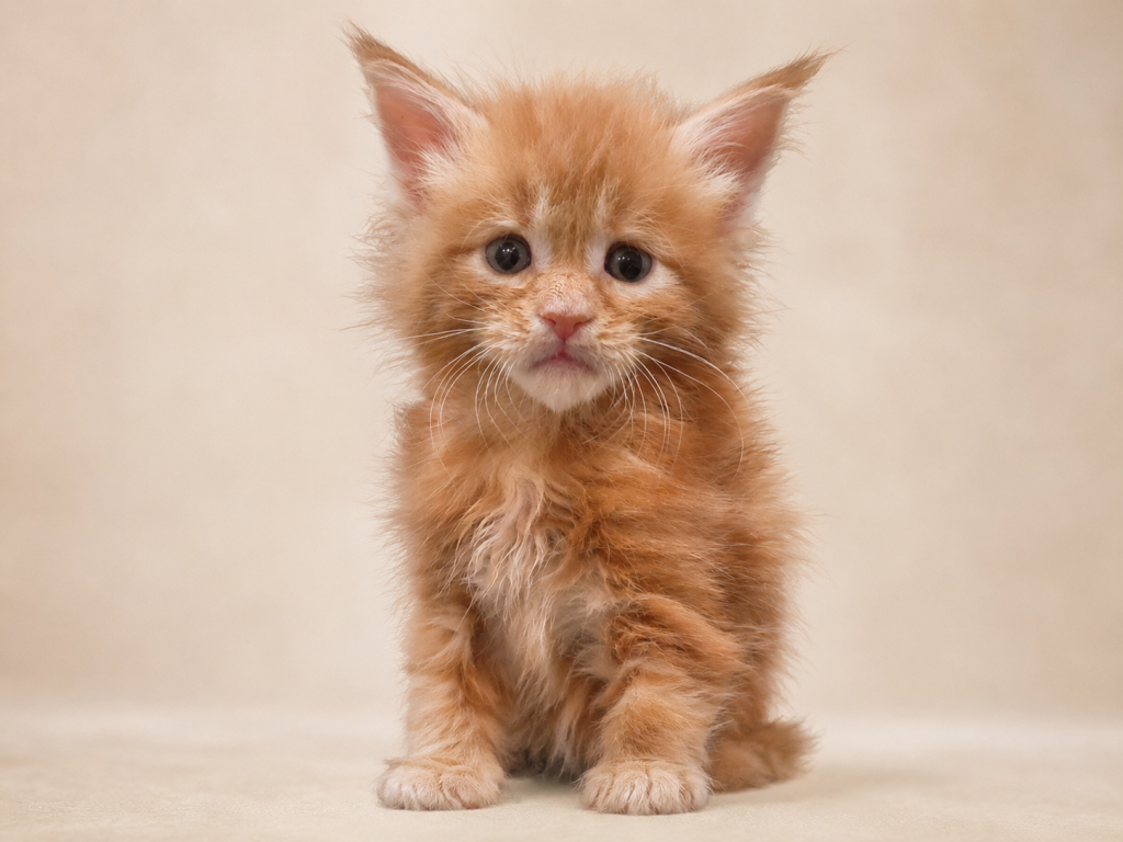 Meet Sunny Classic European Type Maine Coon Boy photo 3