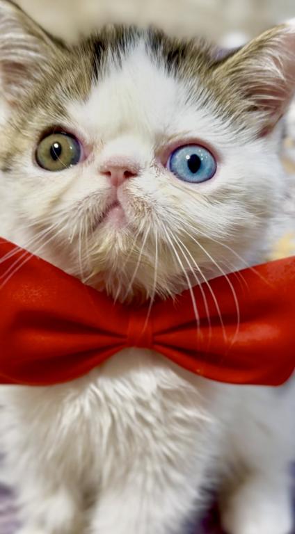Odd Eye Rare Exotic Persian Kitten photo 1