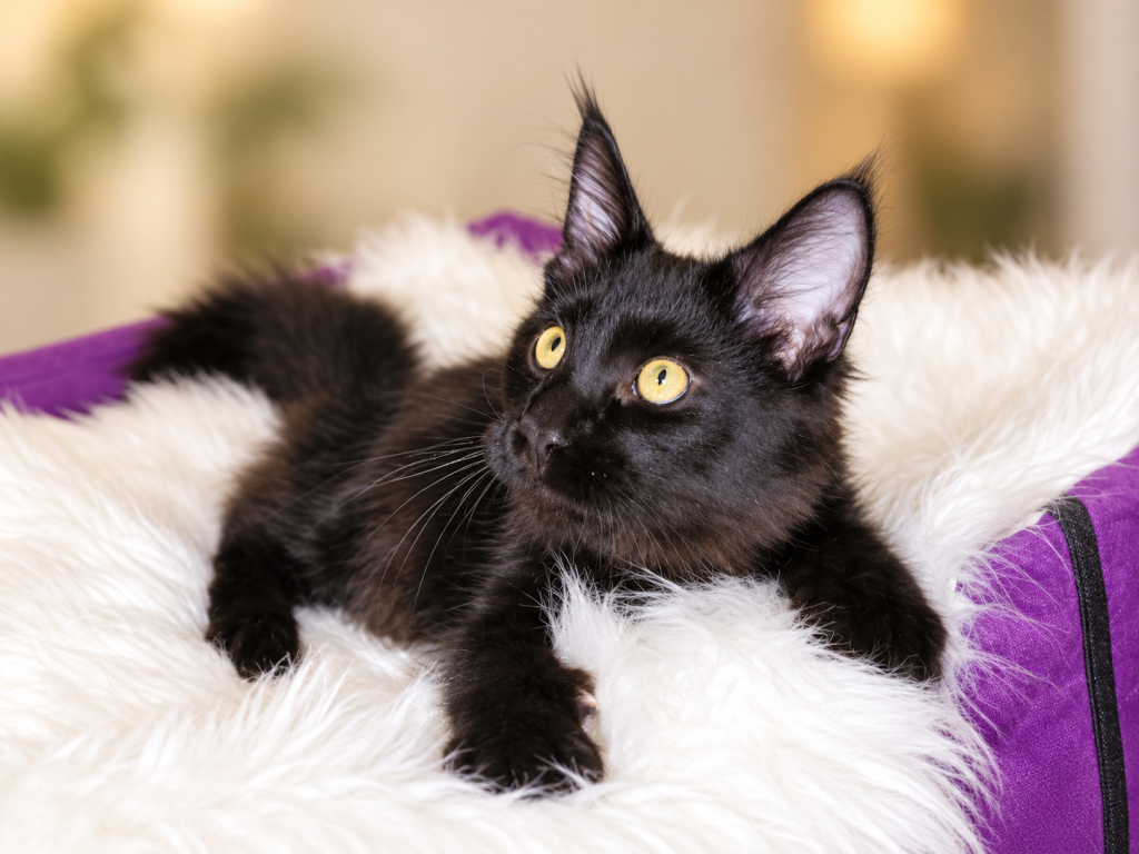 XXL Show European Maine Coon Kitten WCF Pedigree photo 7