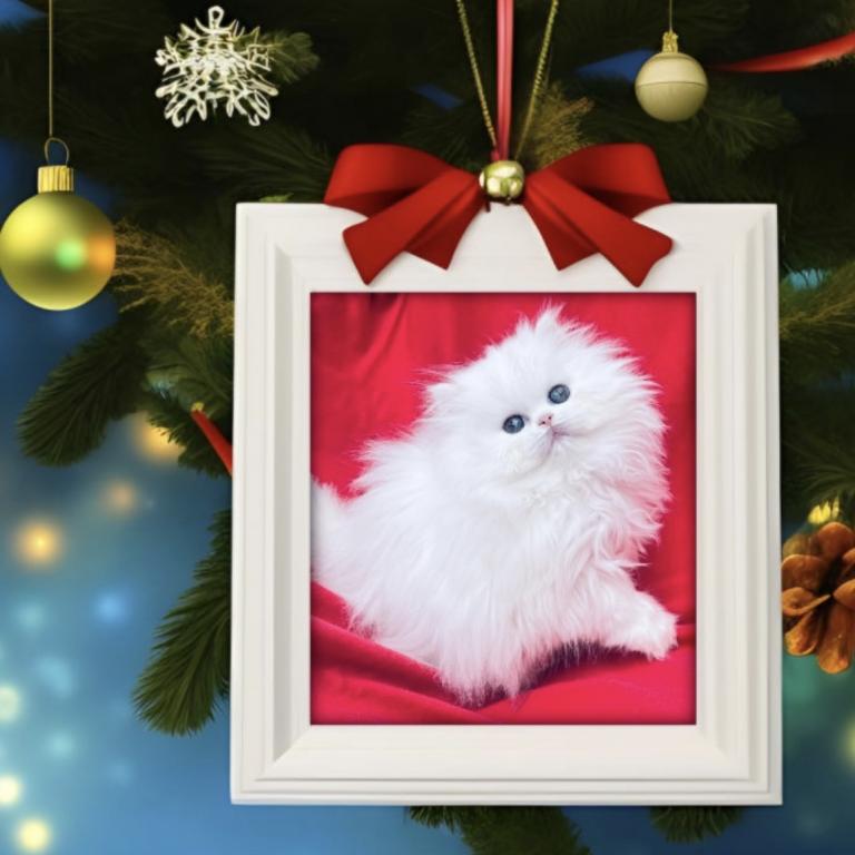 Angelic Doll Face Blue Eyed White Persians photo 21