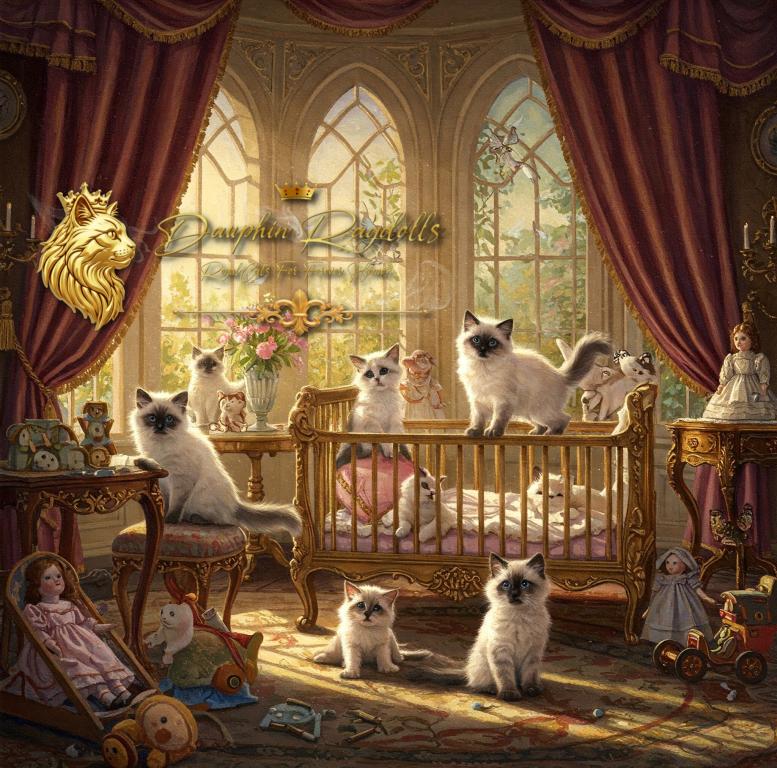 Dauphin Ragdolls Kitten Litter photo 10
